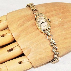 Vintage Ladies Hamilton 10K Wrist Watch – Manual 17J